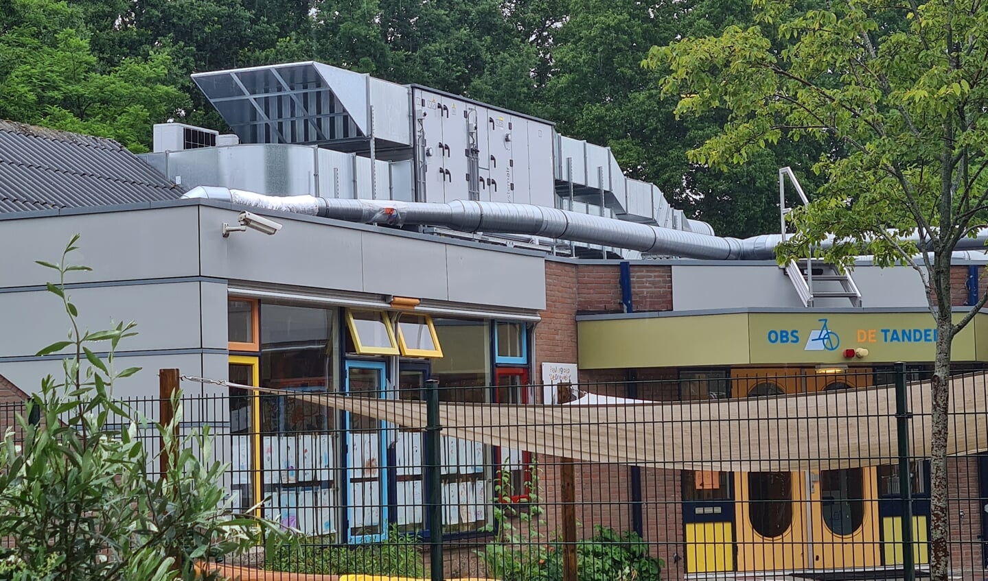 De bewuste opbouw. Veel buurtbewoners zijn er niet blij mee.