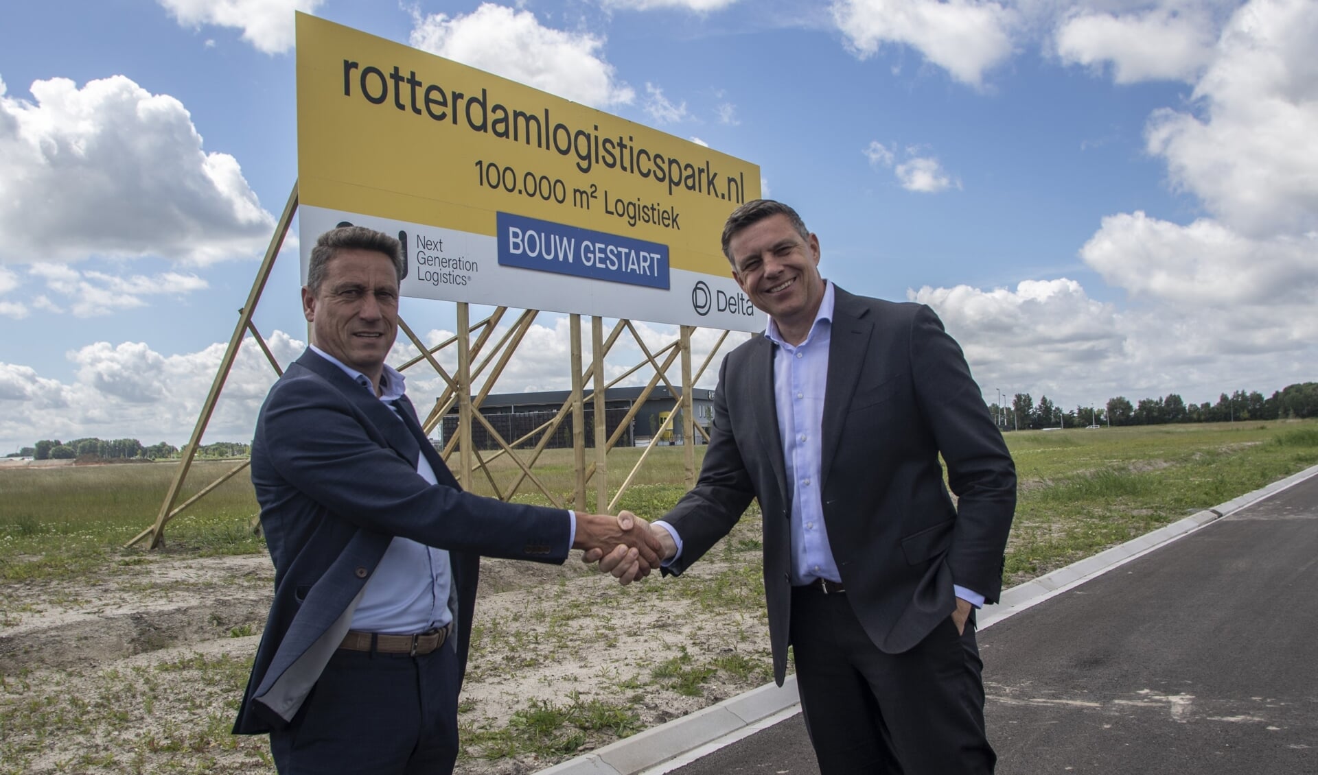 Het Rotterdam Logistics Park moet Kickersbloem 3 op de kaart gaan zetten als aantrekkelijk bedrijventerrein. 