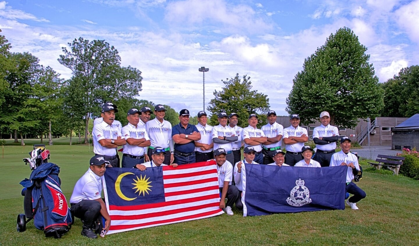 Deelnemers Politie Maleisië (foto: Jan Willem van den Berg)