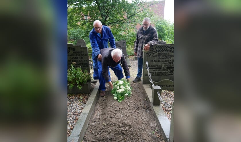 De herbegrafenis op maandag 26 september