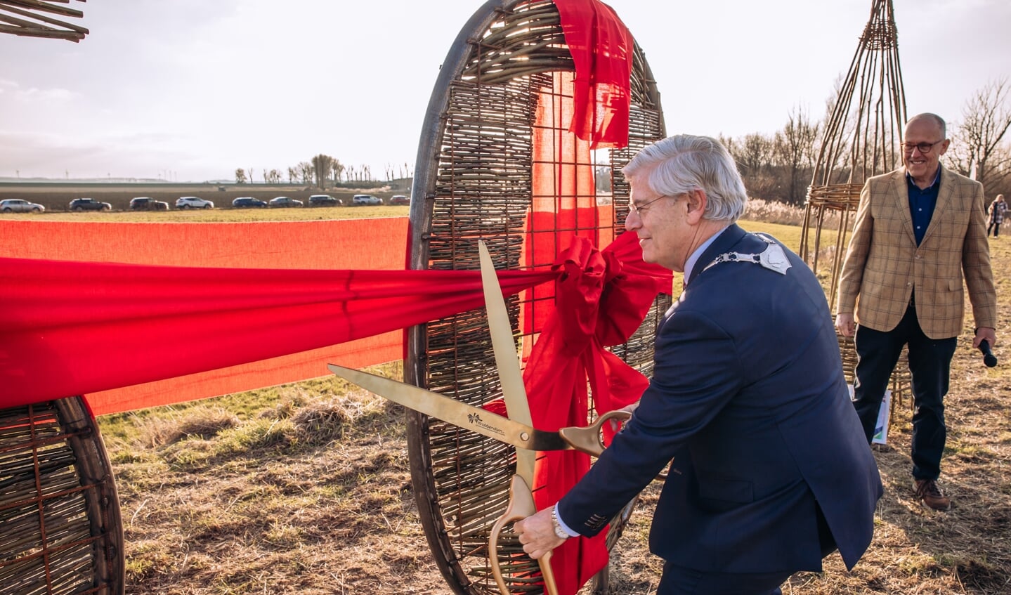 Burgemeester Aptroot opent jubileumjaar Vereniging Hoekschewaards Landschap. Foto: Heijblom Fotografie