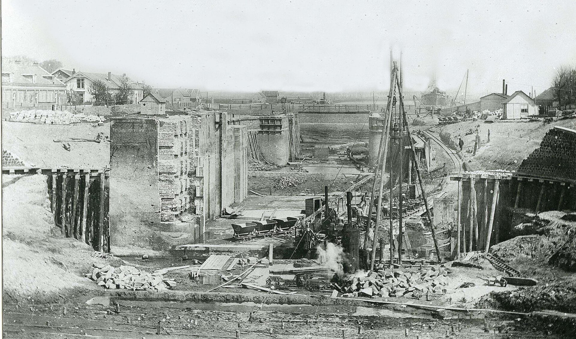 Sluizen Kanaal restauratie 1900