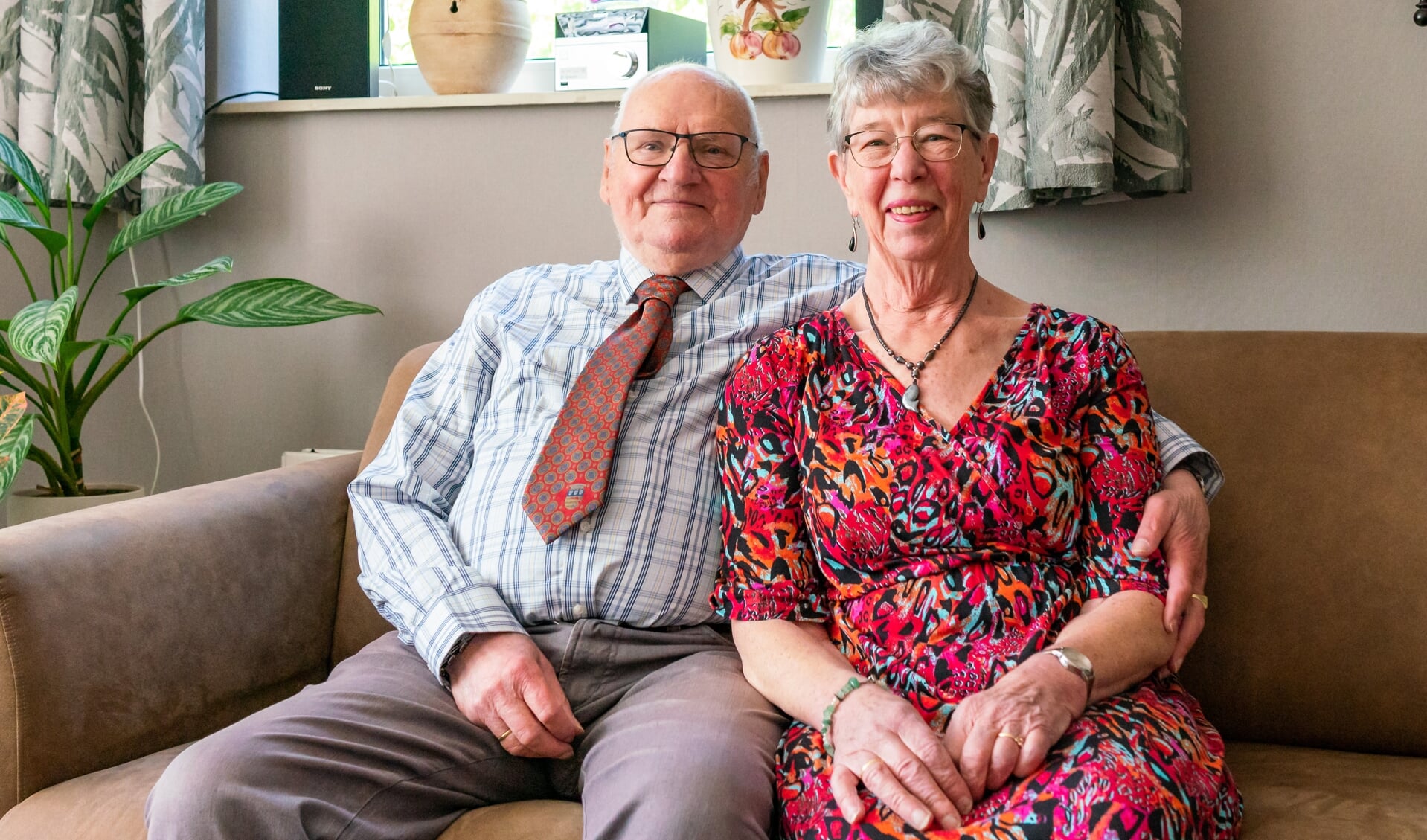Echtpaar Van Genderen 60 jaar getrouwd. 