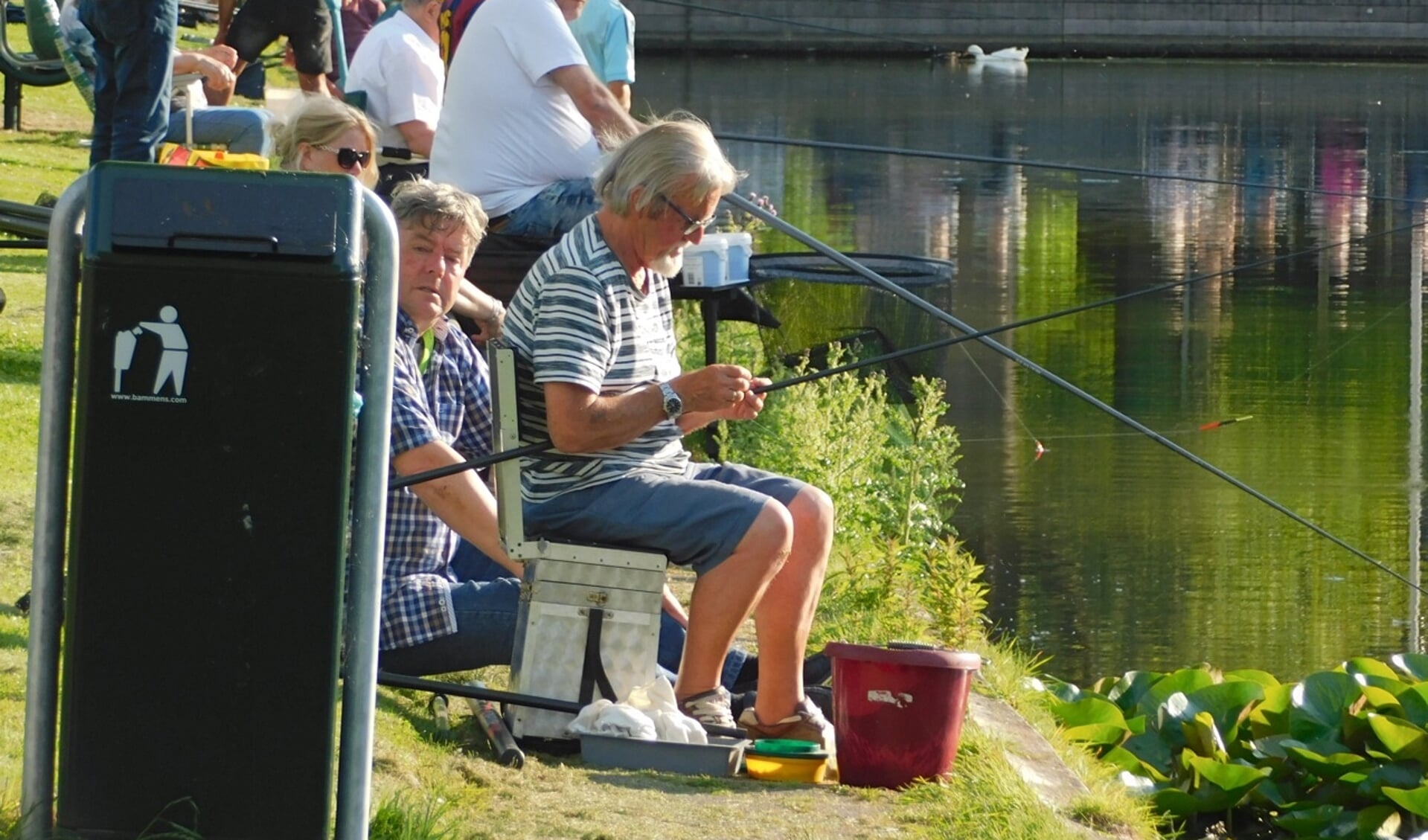 Het is weer tijd voor de traditionele viswedstrijd voor senioren.
