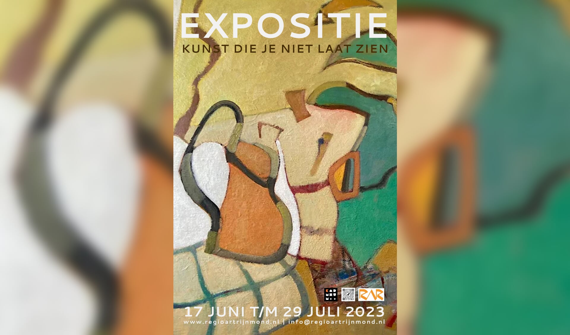 Kadmium kunstenaars tonen werk van 17 juni t/m 29 juli.