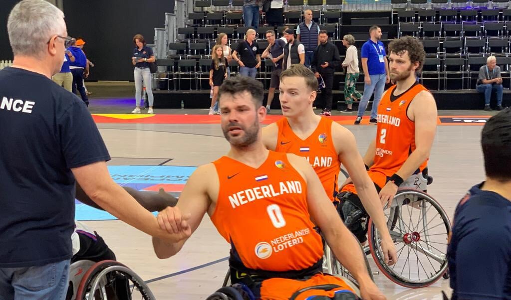 Niederländische Rollstuhlbasketballmannschaft Dritter bei der Europameisterschaft – Anzeige Hellevoetsluis |  Großer Höllenfuß