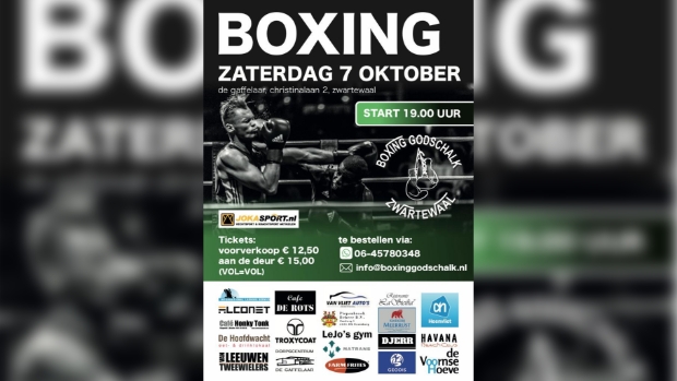 Boxing Godschalk presenteert jaarlijkse gala