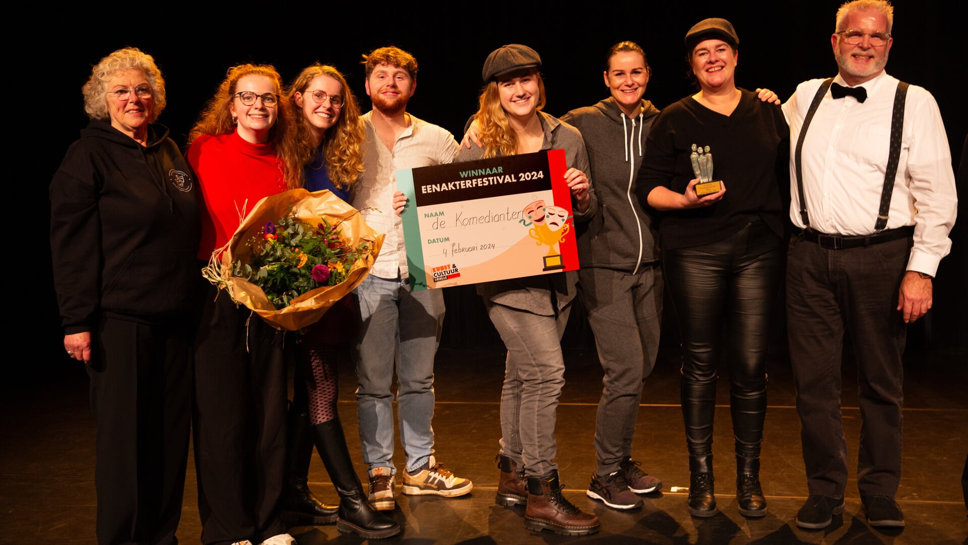 De trotse winnaars (Foto: Niels Braal)