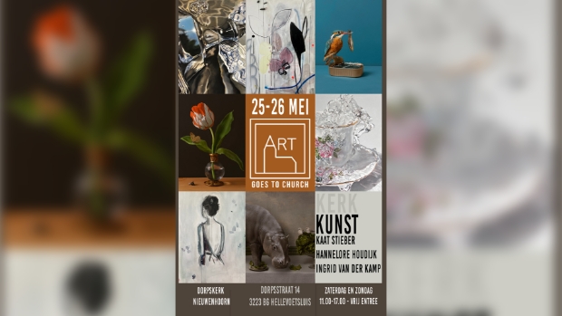 Inspirerend kunstweekend in de Dorpskerk Nieuwenhoorn
