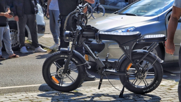 Ongeval met fatbike Rijksstraatweg Hellevoetsluis