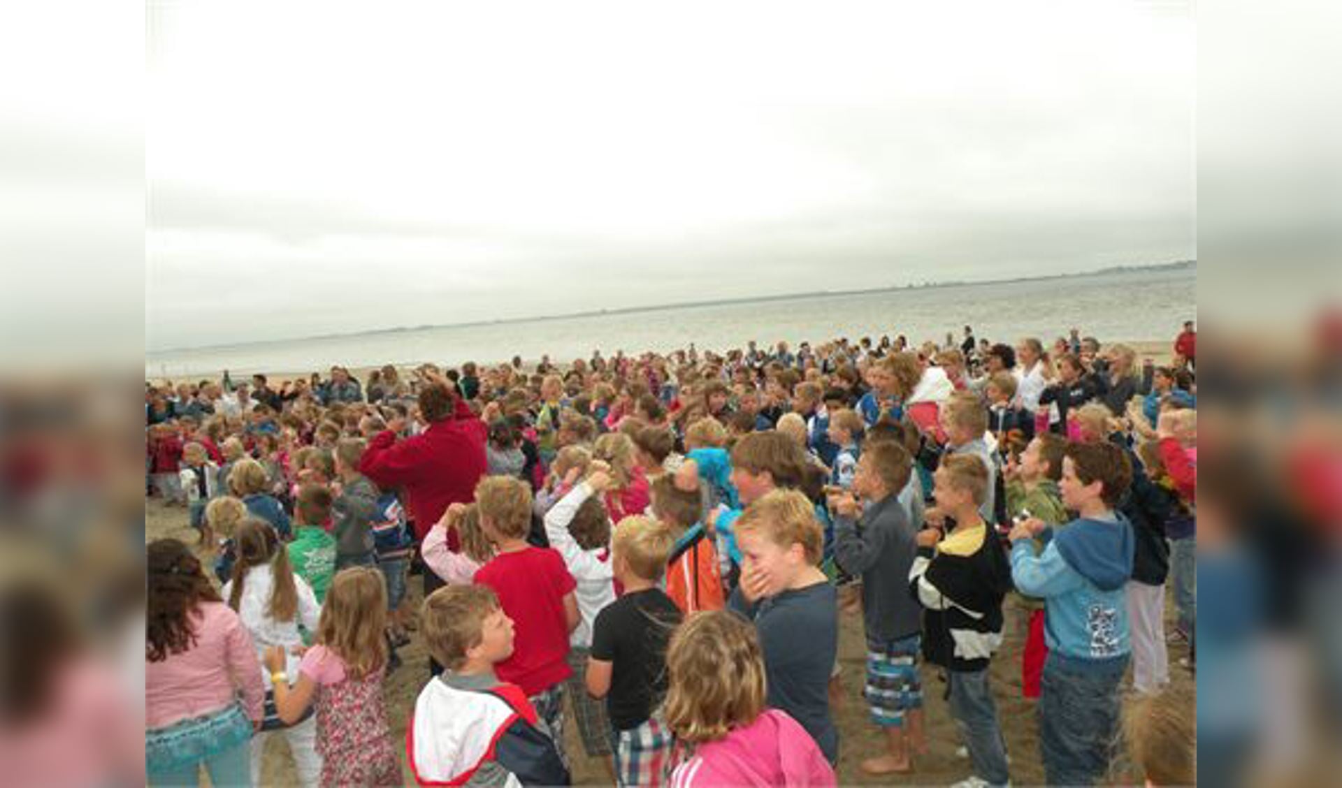 Dansen aan zee stond ook op het program.