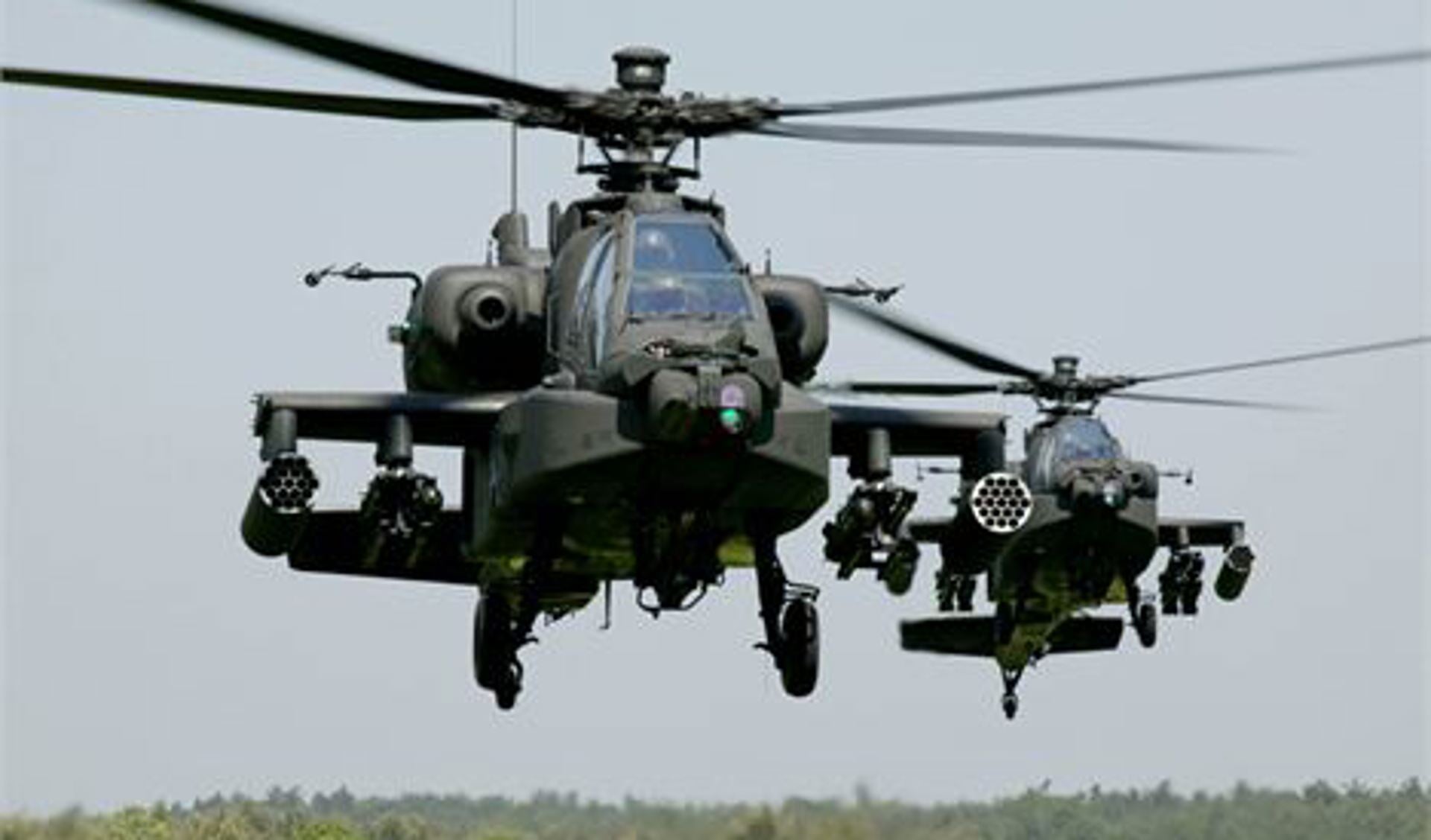 Apache gevechtshelikopter, foto: Ministerie van Defensie