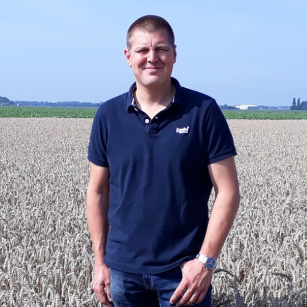 Bas Blok is representant binnen de organisatie van de 160 van de in totaal 220 agrarische bedrijven in de Hoeksche Waard bij de afdeling LTO Noord/Hoeksche Waard. (foto: privé) 