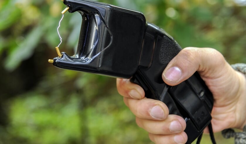 Een taser, foto ter illustratie