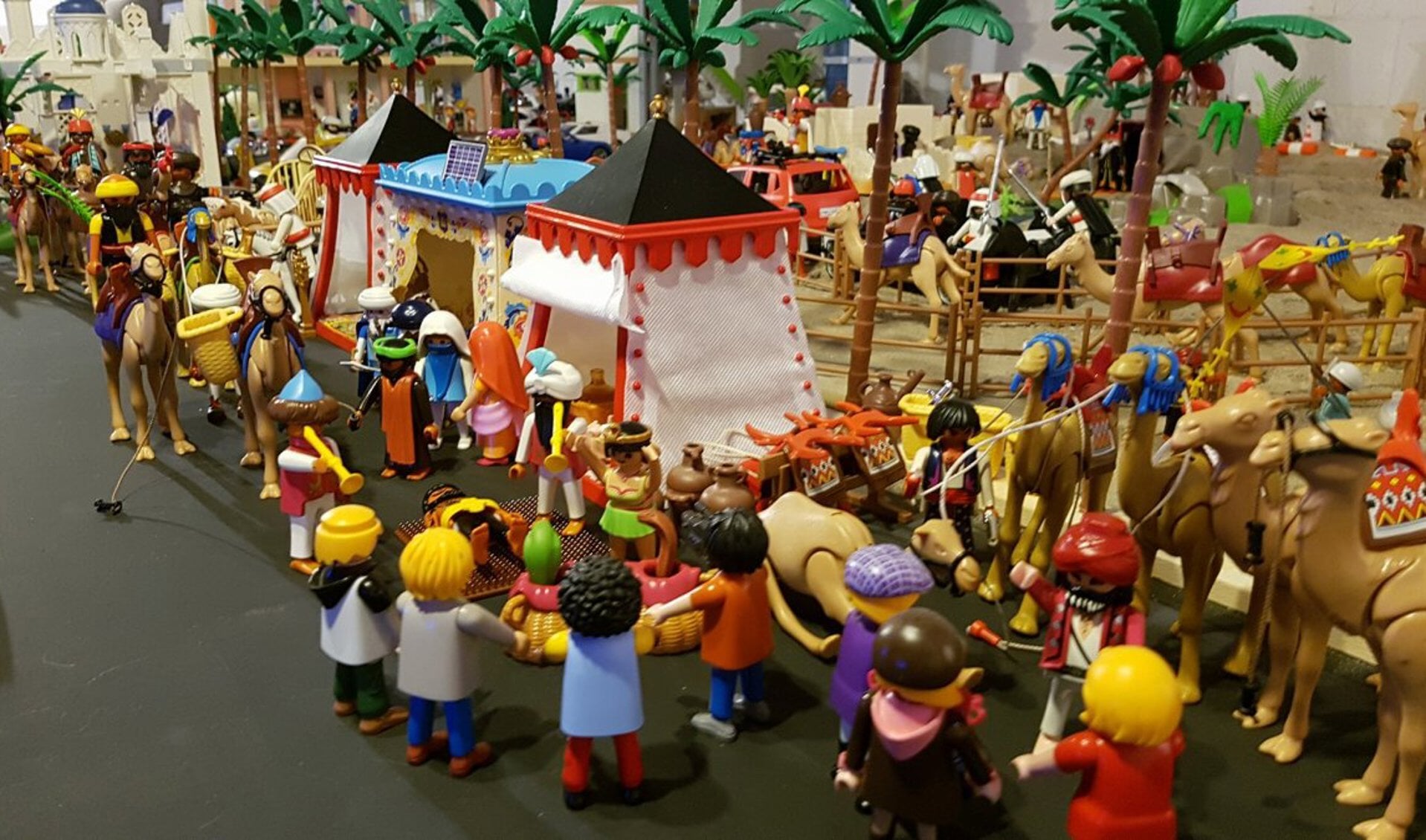 Een voorbeeld van een diorama tijdens de editie van 2017