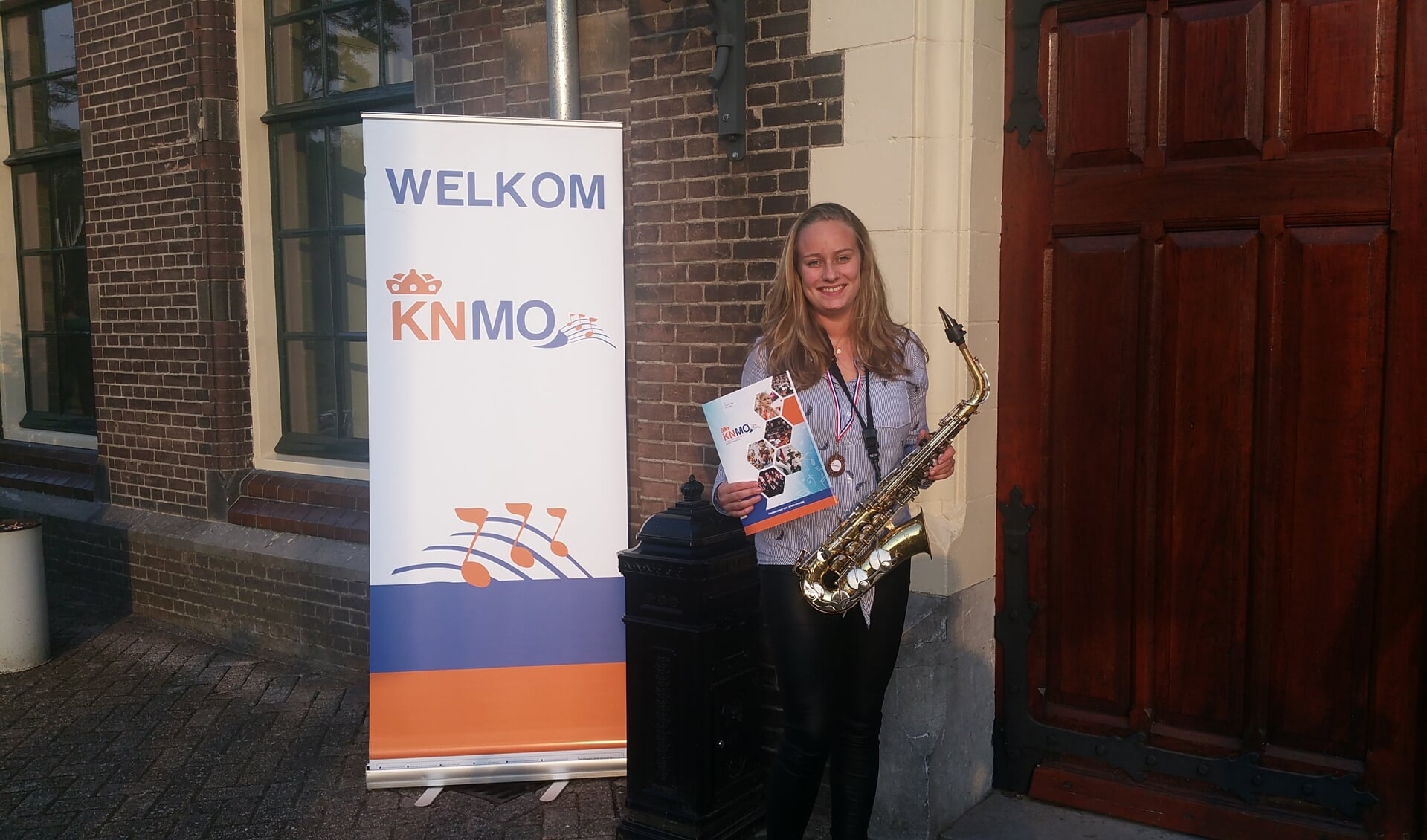 Saxofoniste Chantal Hage wint eerste prijs op Topconcours.