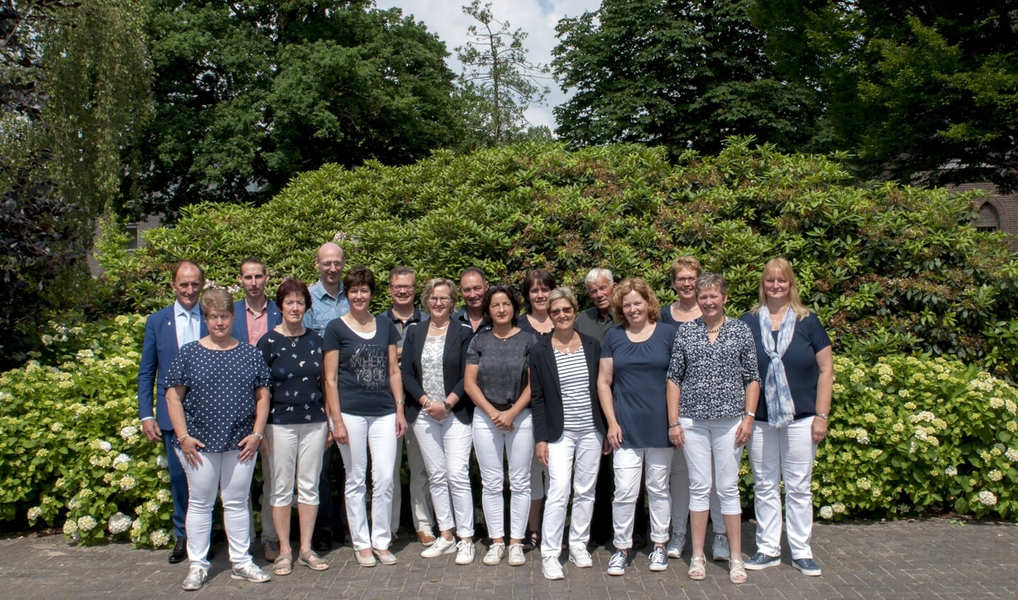 Zanggroep Belcanto anno 2018. FOTO'S ARCHIEF ZANGGROEP BELCANTO