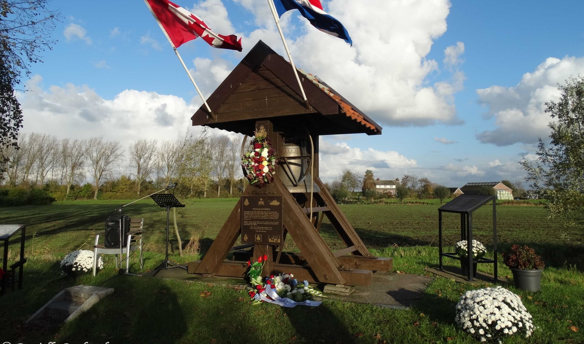 Bevrijdings Monument Welberg, Canadezenweg.