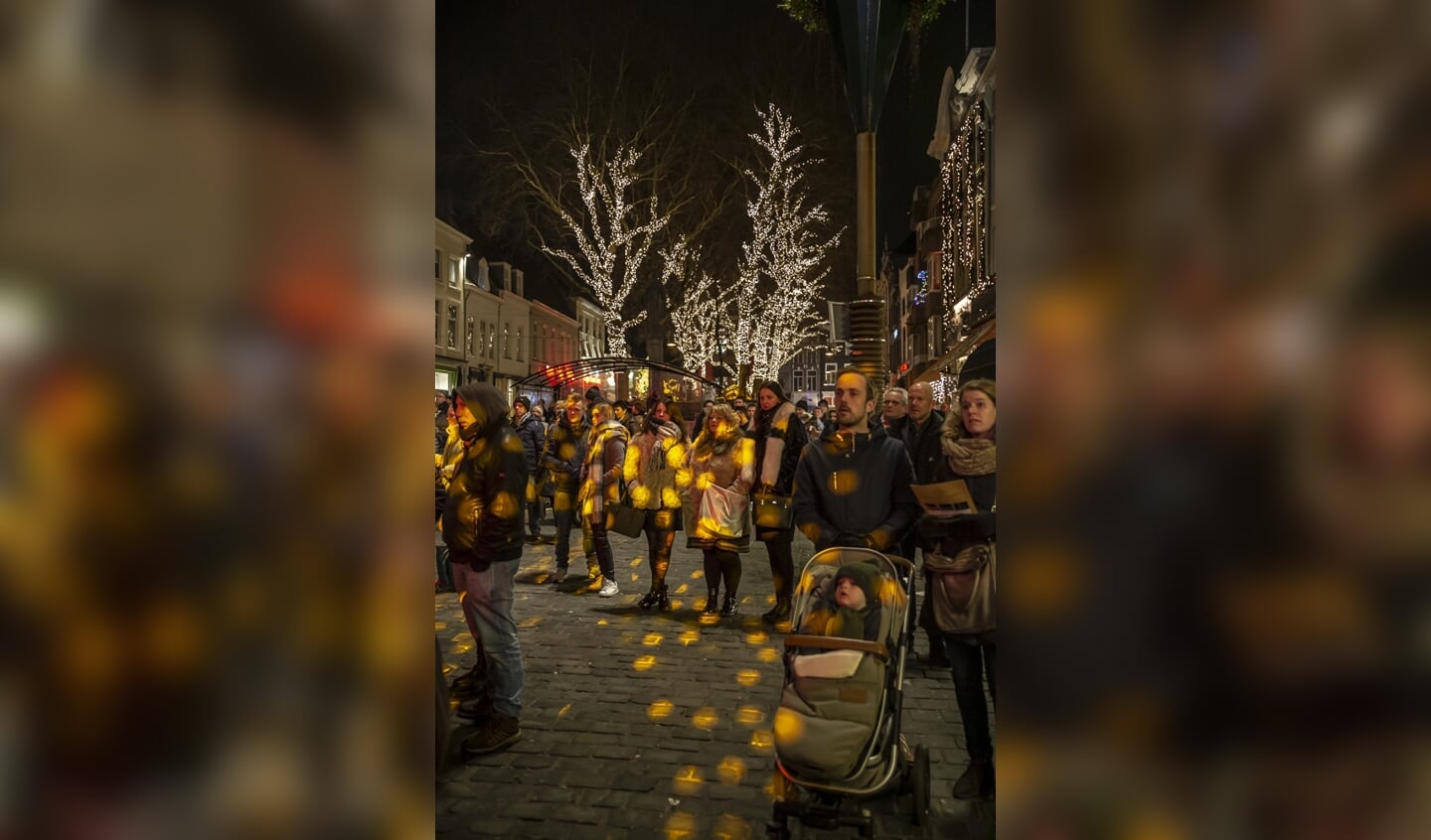 De eerste avond van Betoverend Breda op de Grote Markt.