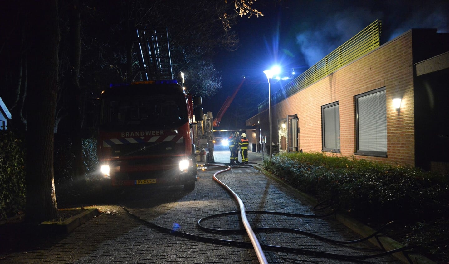 Bij uitvaartcentrum Zuylen woedde een brand in de nacht van 11 op 12 december.