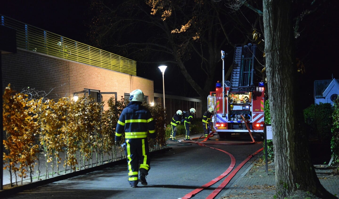 Bij uitvaartcentrum Zuylen woedde een brand in de nacht van 11 op 12 december.
