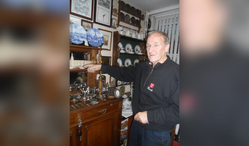 Eddy Maanders in zijn Breda Museum. FOTO RINIE MAAS