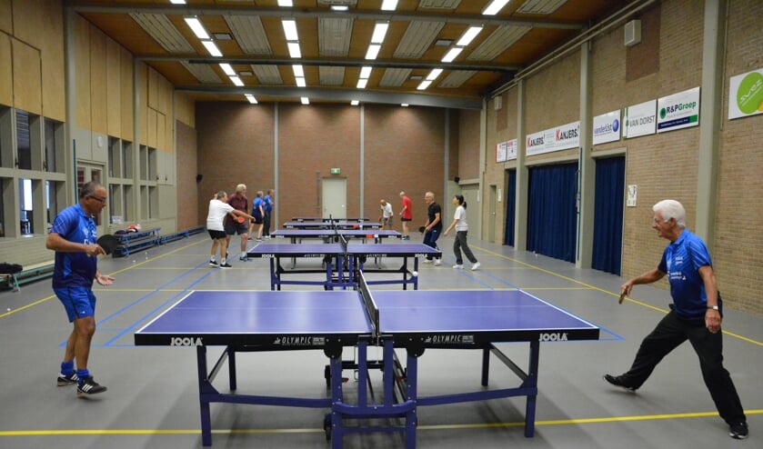 De 50+ groep in actie in de ODT accommodatie.