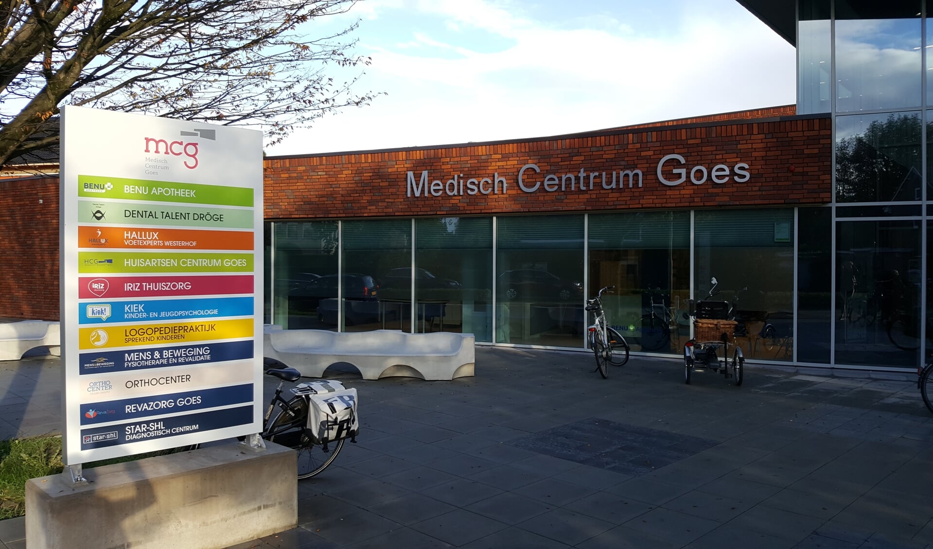 Het nieuwe Medisch Centrum Goes biedt onderdak aan verschillende disciplines.