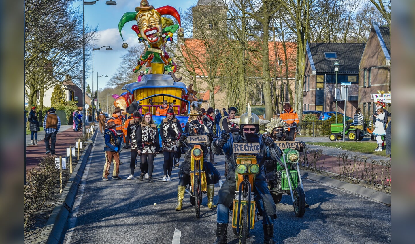 Bosschenhoofd - 10-02-2018 - Foto: peter Braakmann - Carnavals optocht in Bosschenhoofd was een groot succes.