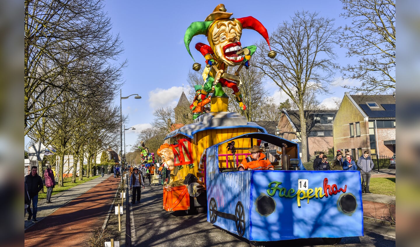 Bosschenhoofd - 10-02-2018 - Foto: peter Braakmann - Carnavals optocht in Bosschenhoofd was een groot succes.