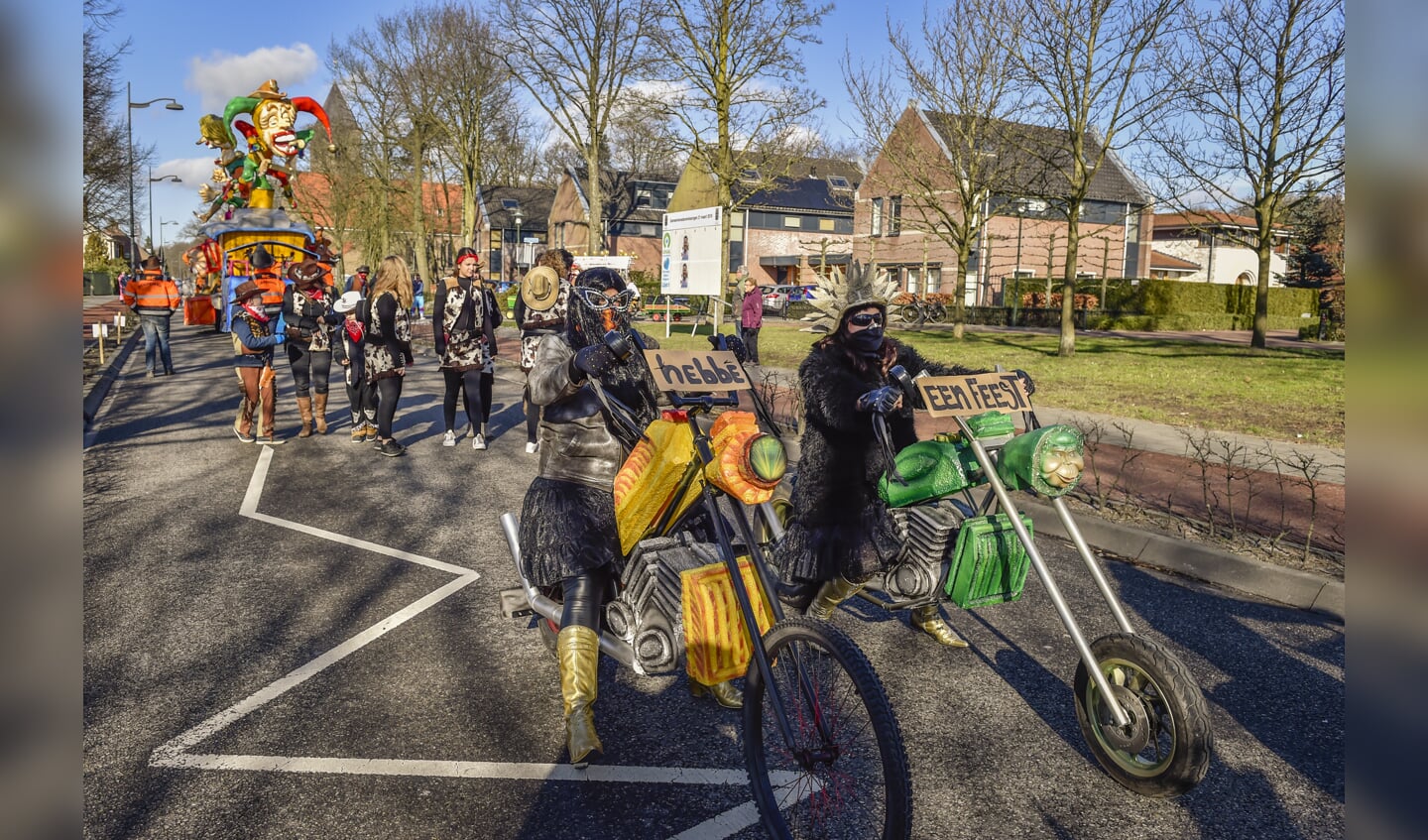 Bosschenhoofd - 10-02-2018 - Foto: peter Braakmann - Carnavals optocht in Bosschenhoofd was een groot succes.