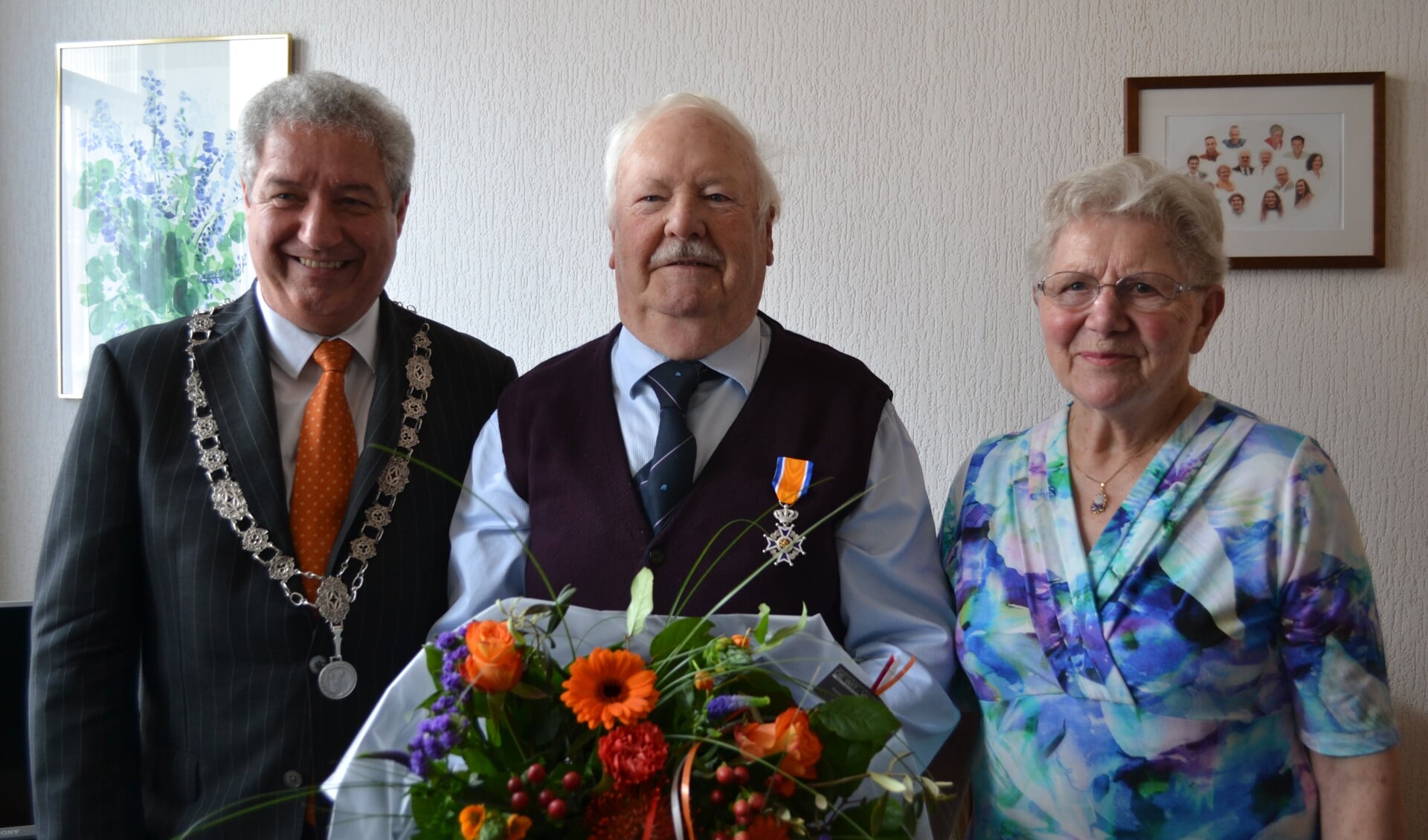 Ad Vriens werd als enige Roosendaler benoemd tot Ridder in de Orde van Oranje Nassau