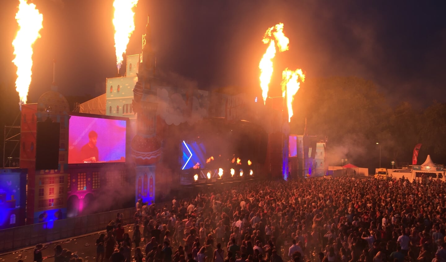 R3hab tijdens Breda Live 2018.