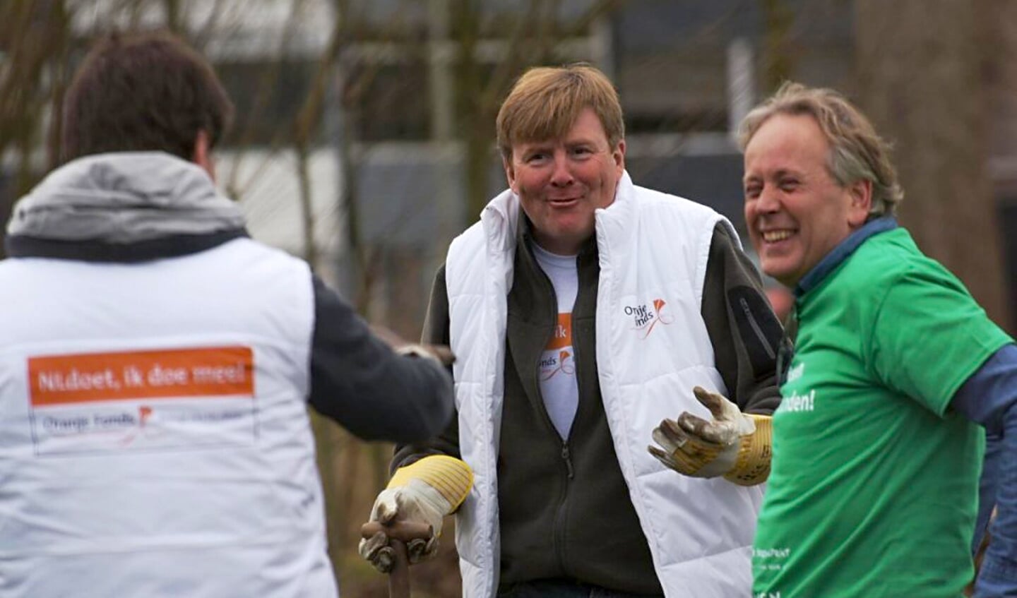 Willem-Alexander tijdens NL-Doet in Breda, 2017/
