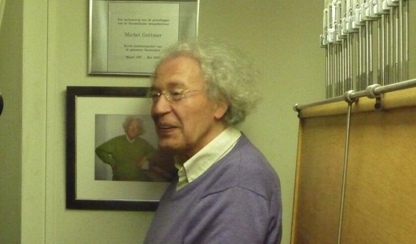 Michel Gottmer in speelcabine Sint Jan