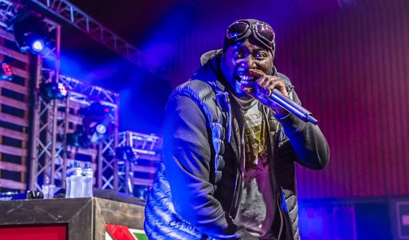 Def Rhymz was één van de artiesten van de eerste editie FOTO PETER BRAAKMANN