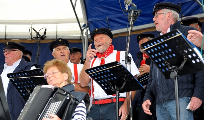 Het was zingen geblazen in Zoutelande.