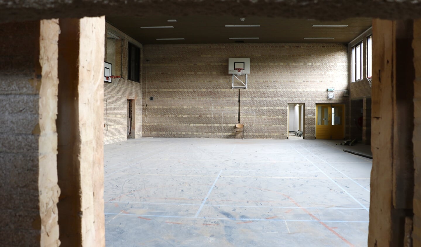 De Internationale School aan de rand van Ruitersbos krijgt steeds meer vorm. 