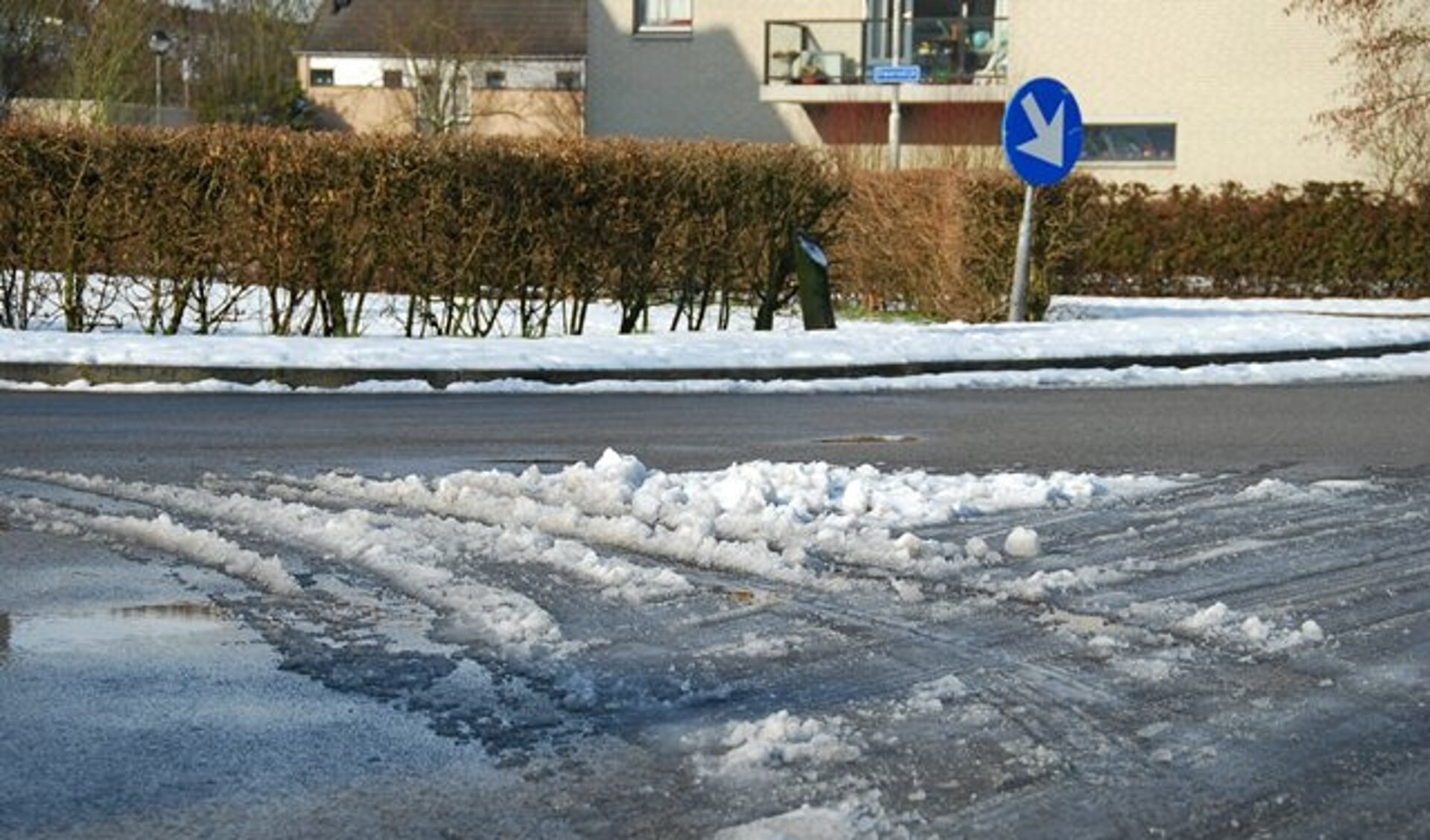 Het sneeuwdek is vrijdag geen lang leven beschoren.