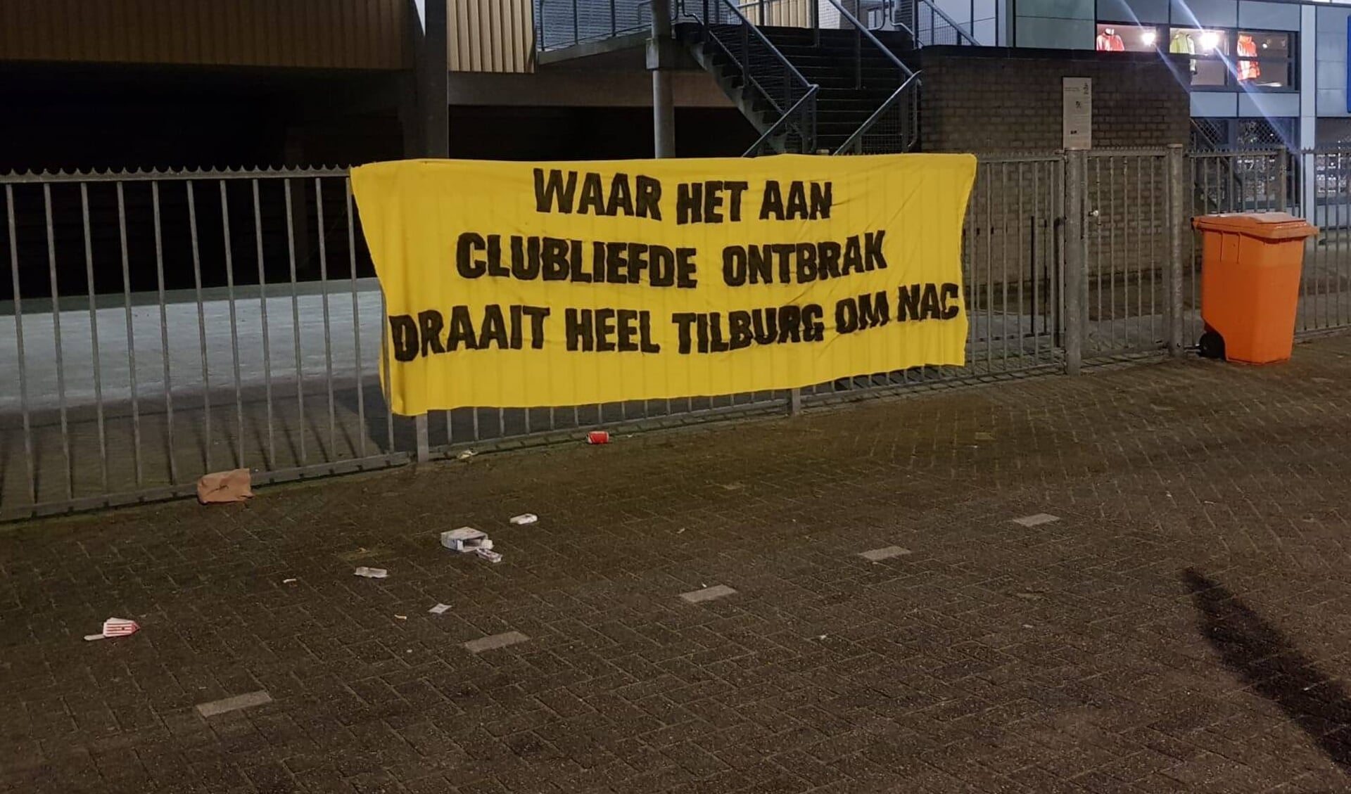 NAC-fans laten heel Tilburg om NAC draaien
