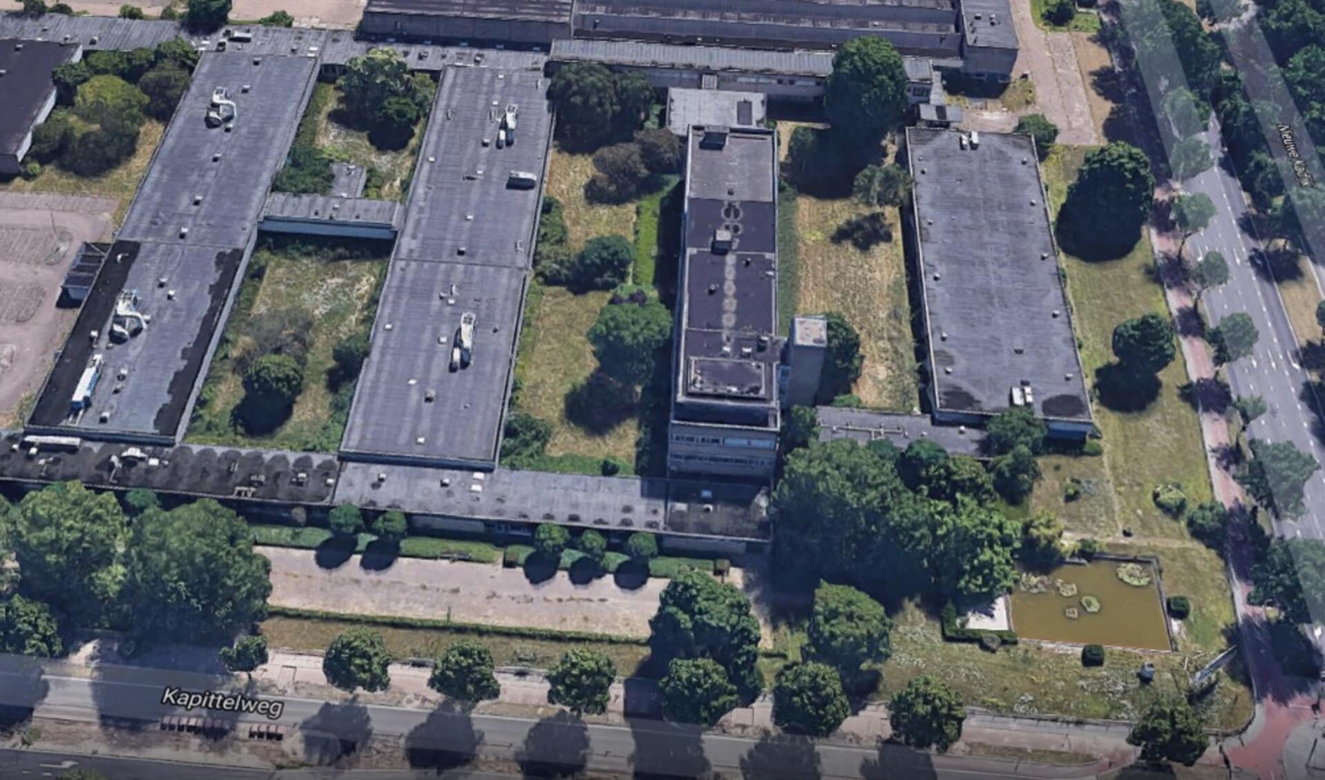 De voormalige Philips/Bosch-fabrieken aan de Kapittelweg