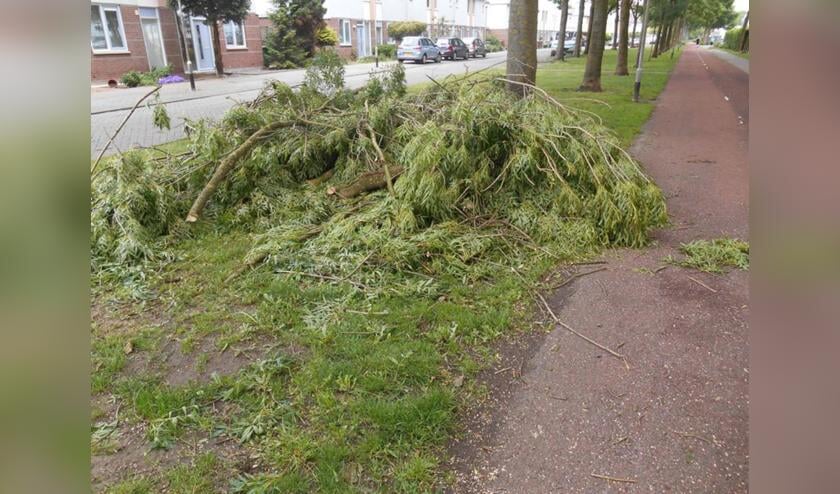 Vooral dinsdag veel wind en mogelijk windschade.