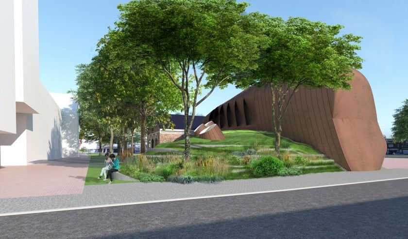 Dit is het ontwerp voor poppodium Mezz