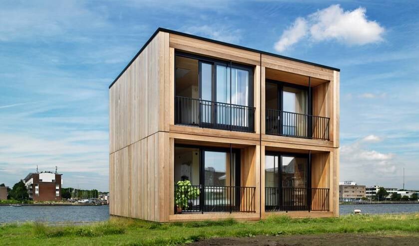 De finchwoningen zijn een voorbeeld van zo'n flexwoning