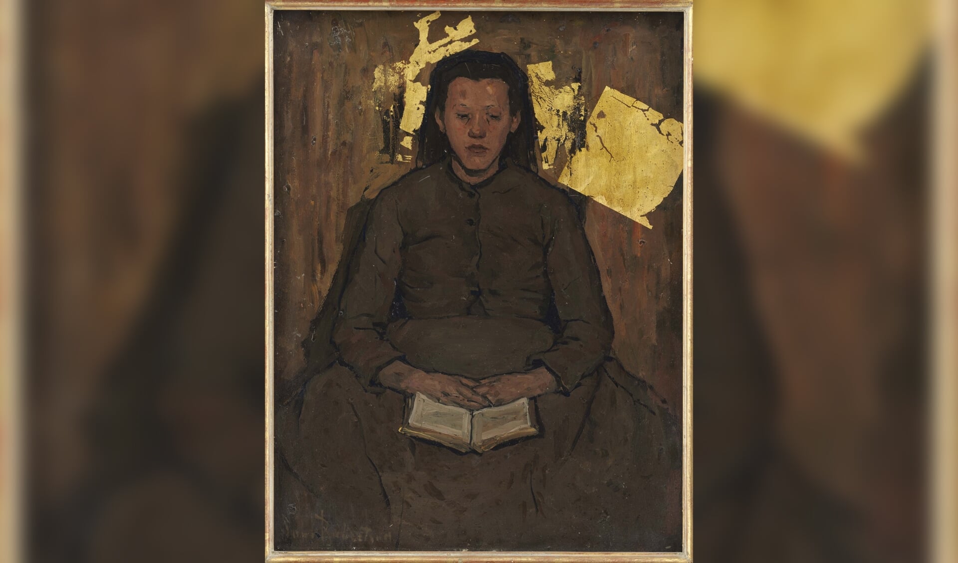 Suze Robertson, Pietje met boek, 1895-1898.