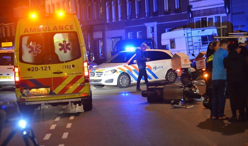 De politie en ambulance kwamen met spoed ter plekke.