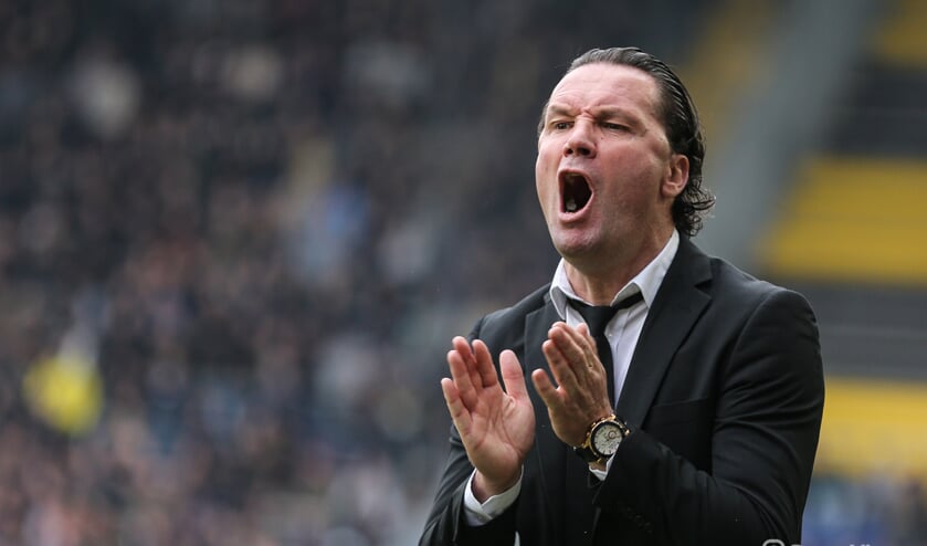 Stijn Vreven tijdens zijn trainerdagen bij NAC.
