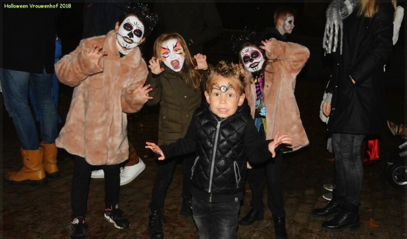 Het was vorig jaar gezellig griezelen in het Vrouwenhofpark
