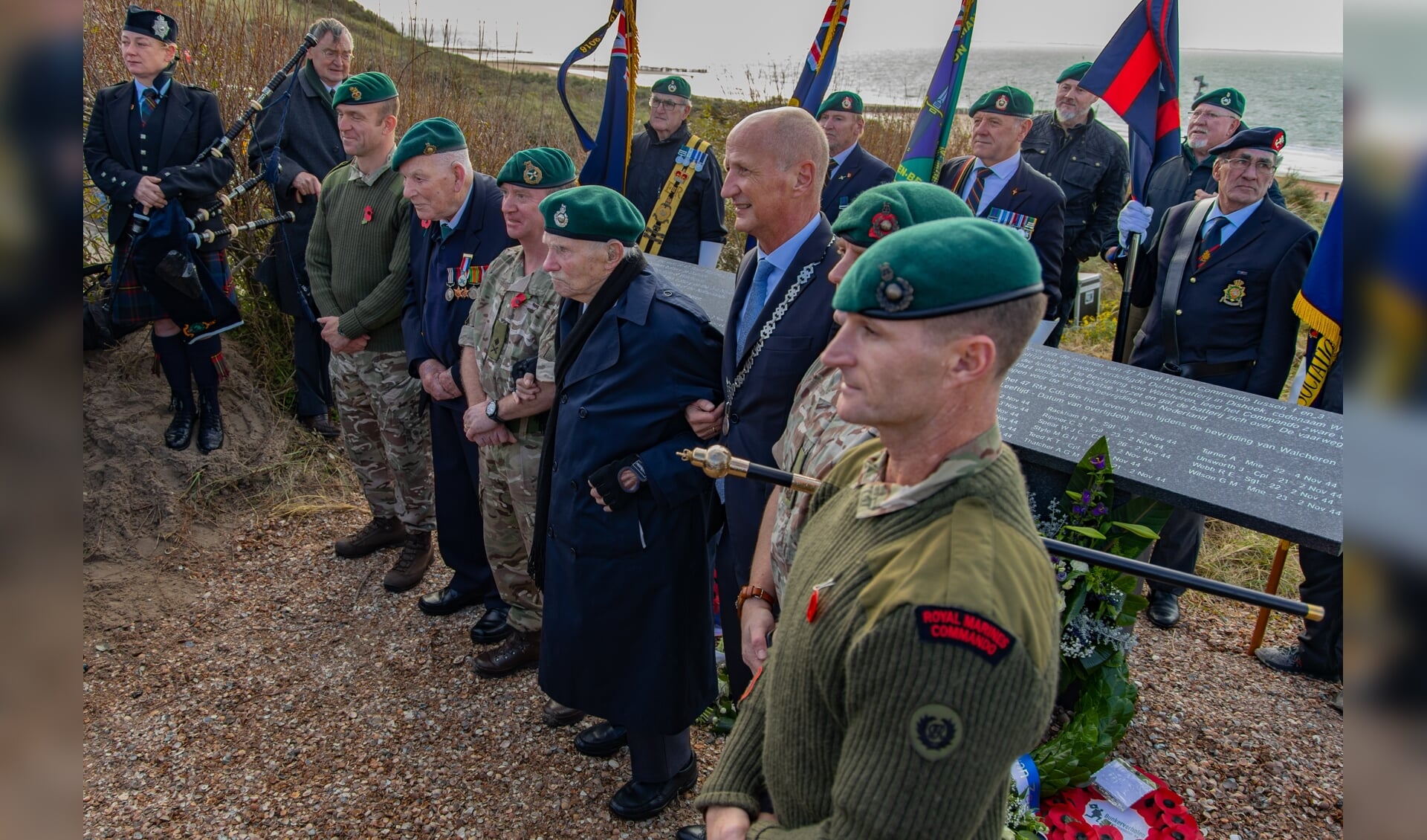 Het nieuwe monument. FOTO RIJNHOUT MEDIA