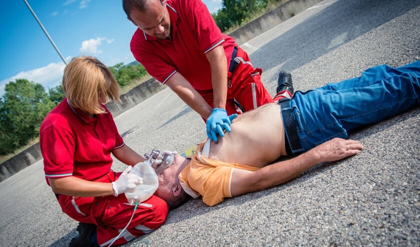 Inwoners van de gemeente Woensdrecht kunnen gratis naar reanimatiecursus. FOTO SHUTTERSTOCK